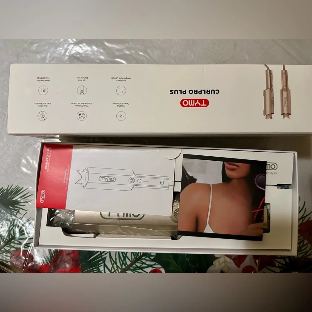 ✨ TYMO CurlPro Plus Automatic Curling Iron 1.25” Rose‎ Gold ✨💫